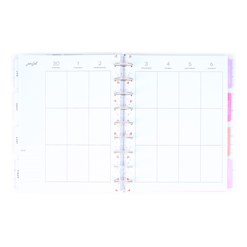 2025 Seasons of Joy Planner - Classic Vertical Layout - 12 Months