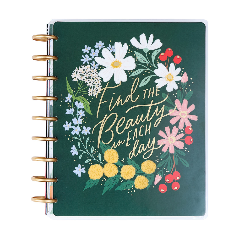 2025 Blooming Bouquet Planner Classic Vertical Layout 12 Months