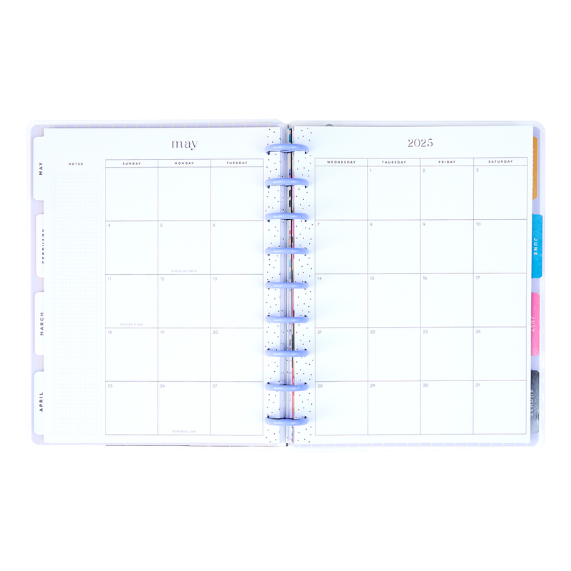 2025 Mod Garden Planner - Classic Dashboard Layout - 12 Months