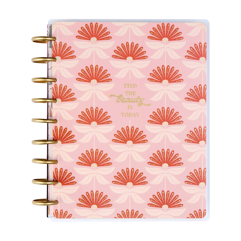 2025 Desert Rose Planner - Classic Horizontal Layout - 12 Months