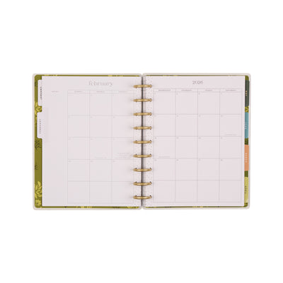 2040 Herbarium Customizable Planner - Classic Horizontal Layout - 12 Months