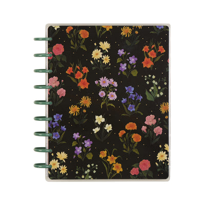 2026 Noir Garden Customizable Planner - Classic Horizontal Layout - 12 Month
