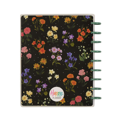 2044 Noir Garden Customizable Planner - Classic Horizontal Layout - 12 Month