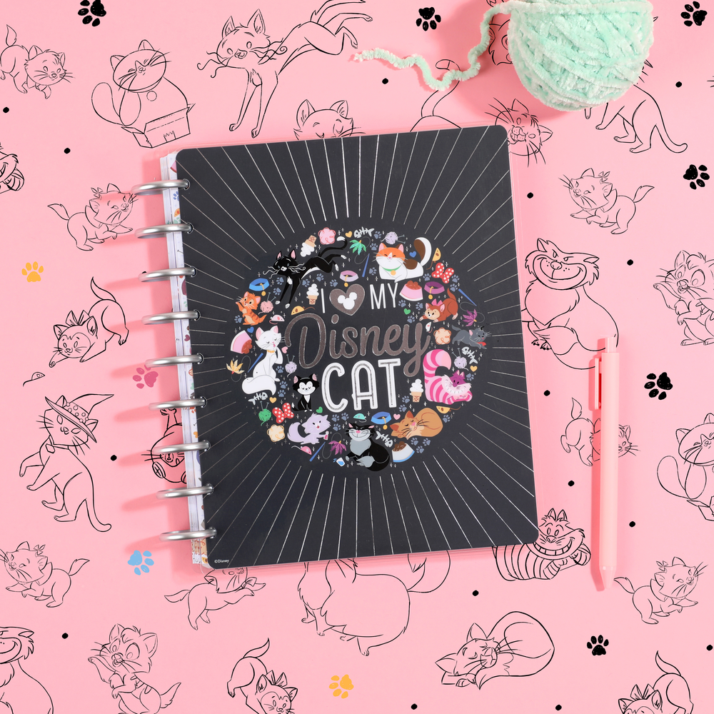 Happy Planner 12 Month 2024 Disney Cats Classic Planner