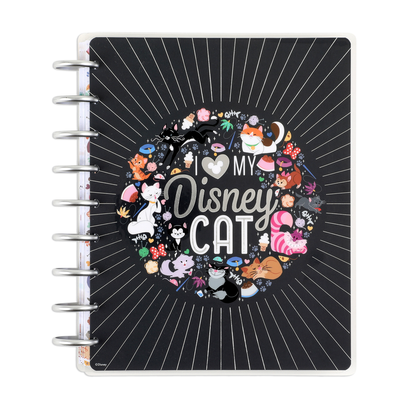 2024 Disney Cats Happy Planner - Classic Vertical Layout - 12 Months