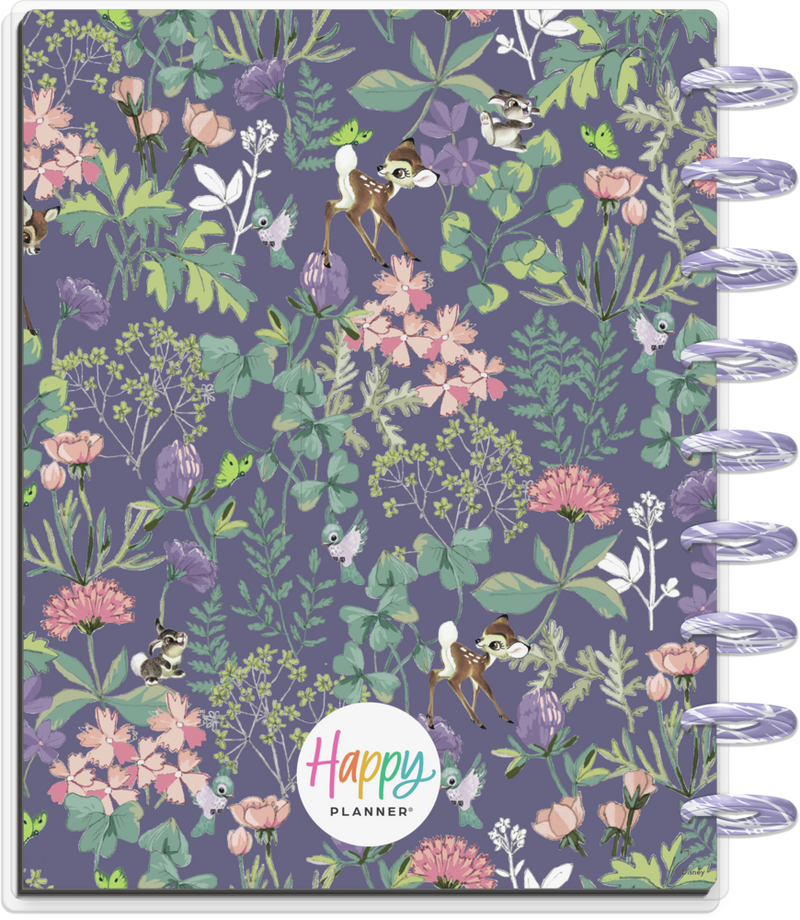2024 Disney Bambi Springtime Happy Planner - Classic Vertical Layout - 12 Months