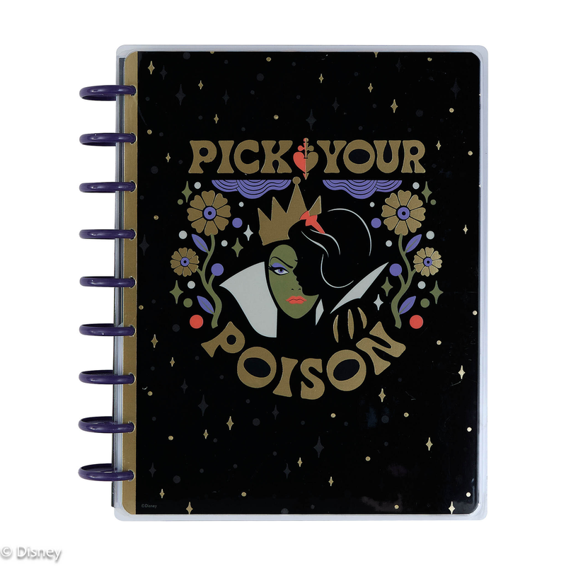 2025 Disney Snow White vs. The Evil Queen Planner - Classic Vertical Layout - 12 Months