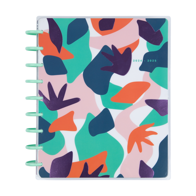 2024 Abstract Florals Happy Planner - Classic Vertical Layout - 18 Months