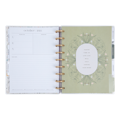 2024 Chintzcore Flowers Happy Planner - Classic Vertical Layout - 18 Months