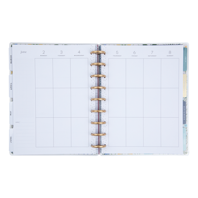 2024 Exotic Borders Happy Planner - Classic Vertical Layout - 18 Months