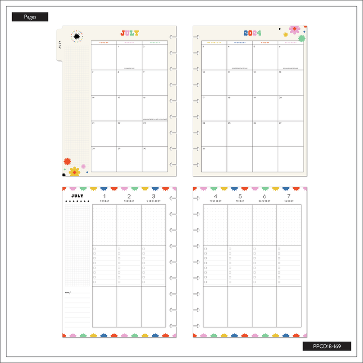 2024 Bright Pops Happy Planner - Classic Checklist Layout - 18 Months 2024-bright-pops-happy-planner-classic-checklist-layout-18-months