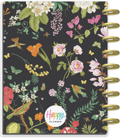 Undated Feathers & Flowers bbalteschule - Classic Vertical Layout - 12 Months
