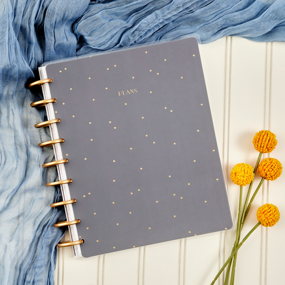 Simple Undated Planner Undated Simple Essentials Happy Planner - Classic Vertical Layout - 12