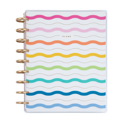 Undated Happy Brights Happy Planner - Classic Dashboard Layout - 12 Months
