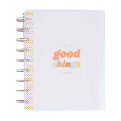 Undated Simple Joys Happy Planner - Classic Vertical Layout - 12 Months