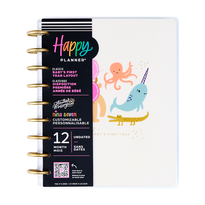 Baby Girl Undated Kit by The Happy orders Planner