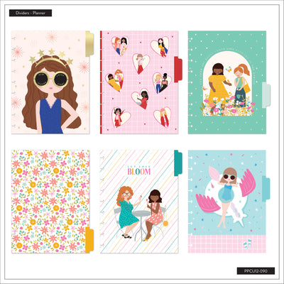 Undated OG Seasonal Squad Goals Customizable Planner - Classic Vertical Planner - 12 Months