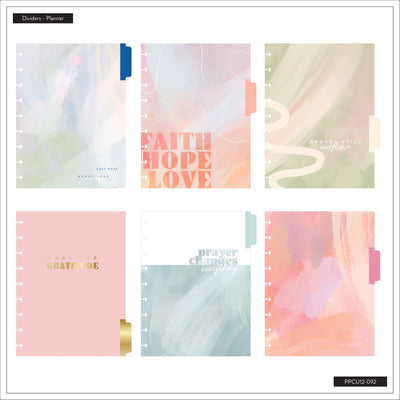 Undated Rise & Align Customizable Faith Planner - Classic Faith Layout - 12 Months