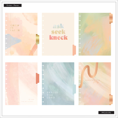 Undated Rise & Align Customizable Faith Planner - Classic Faith Layout - 12 Months