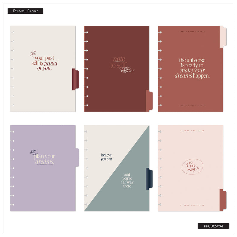 Undated See the Good Customizable Planner - Classic Vertical Layout - 12 Months