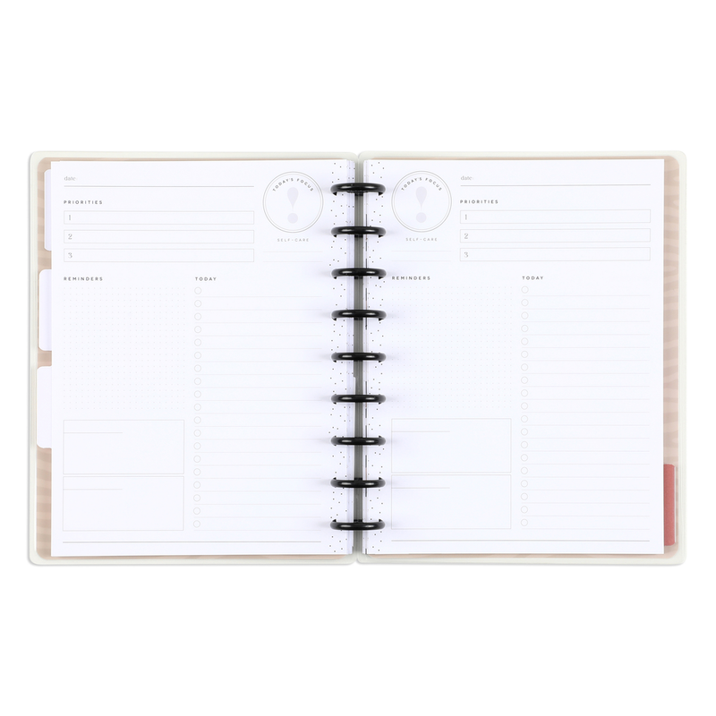 Undated Kind & Wild Happy Planner - Classic Daily Layout - 4 Months