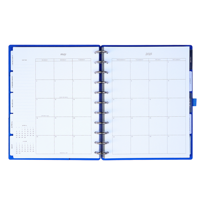 2025 Work + Life Elemental Planner - Big Hourly Layout - 12 Months