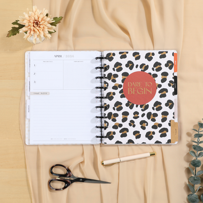 2024 DELUXE Kind & Wild Happy Planner - Classic Vertical Layout - 12 Months
