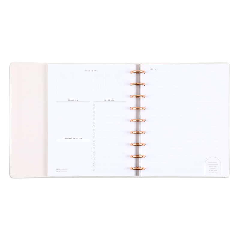 2024 Work + Life Primrose Happy Planner - Classic Vertical Layout - 12 Months