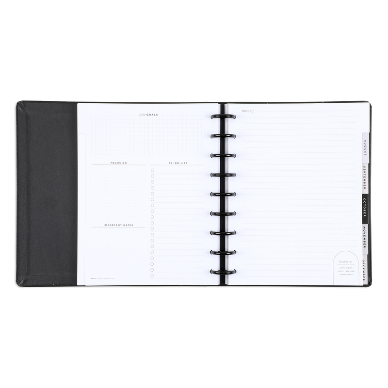 2024 Work + Life City Chic Happy Planner - Classic Hourly Layout - 12 Months