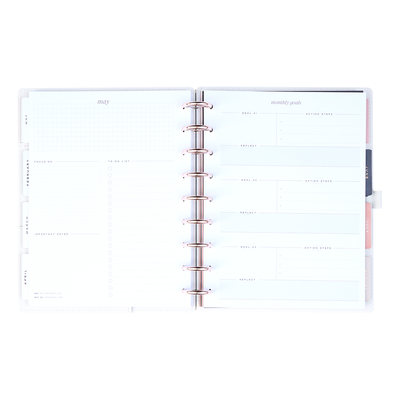 2025 Work + Life Ivory Planner - Classic Hourly Layout - 12 Months