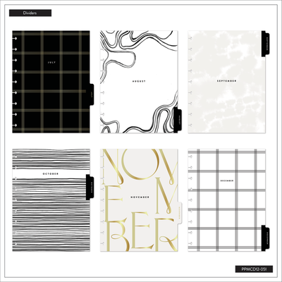 2025 DELUXE Modern Impressions Planner - Classic Vertical Layout - 12 Months