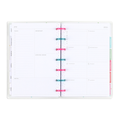 2024 Miss Maker Happy Planner - Mini Dashboard Layout - 12 Months