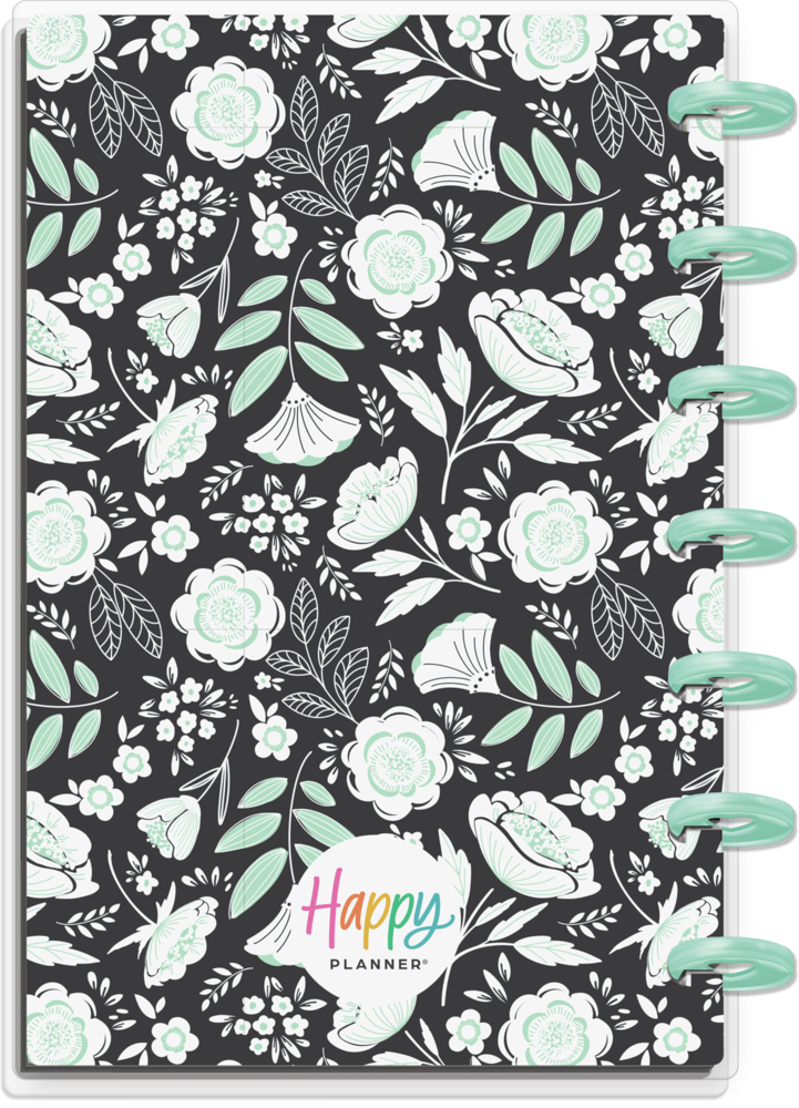 2024 Tiny Florals Happy Planner - Mini Dashboard Layout - 12 Months