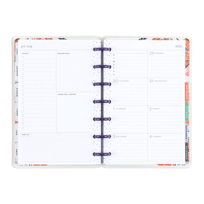2024 Happy Planner x The Pigeon Letters Tell Your Story Planner - Mini Dashboard Layout - 12 Months