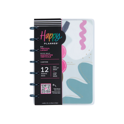 2024 Canyon Modern Happy Planner - Mini Vertical Layout - 12 Months