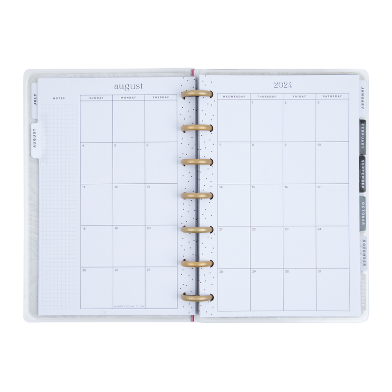2024 Ink & Arbor Happy Planner - Mini Dashboard Layout - 12 Months