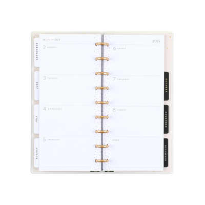 2024 Grounded Magic Happy Planner - Skinny Classic Horizontal Layout - 12 Months