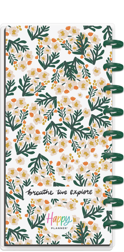 2024 Happy Planner x Breathe Live Explore Planner - Skinny Classic Horizontal Layout - 12 Months