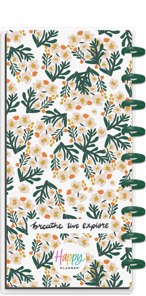 2024 Happy Planner x Breathe Live Explore Planner - Skinny Classic Horizontal Layout - 12 Months