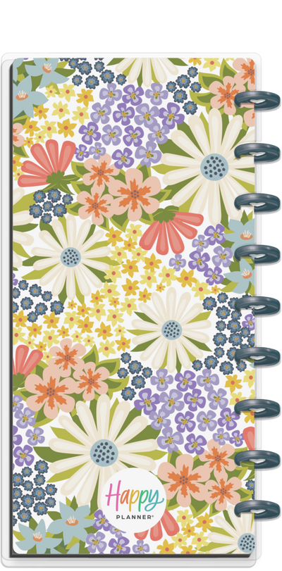 2024 Spring Market Happy Planner - Skinny Classic Horizontal Layout - 12 Months