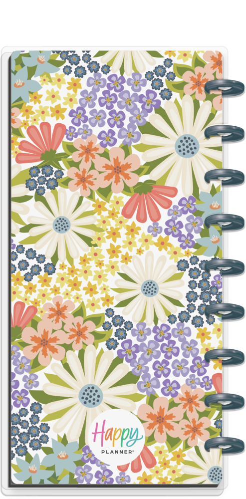 2024 Spring Market Happy Planner - Skinny Classic Horizontal Layout - 12 Months