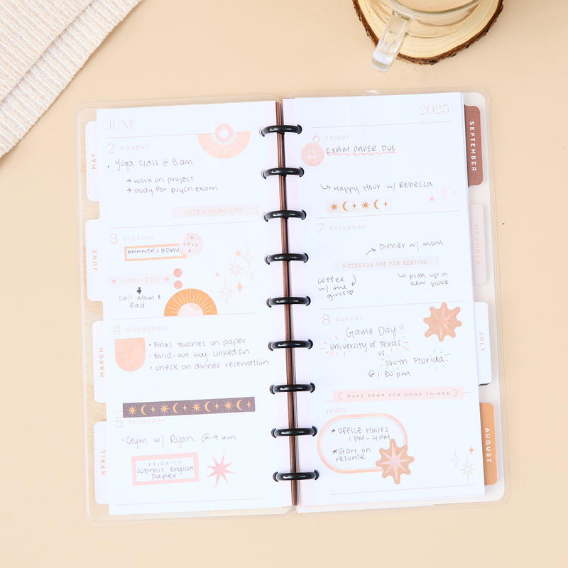 2025 Everyday Magic Planner - Skinny Classic Horizontal Layout - 12 Months