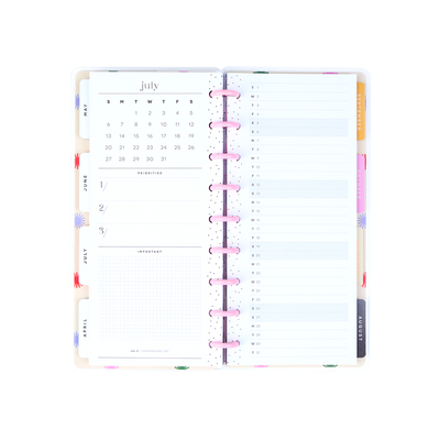 2025 Mod Garden Planner - Skinny Classic Horizontal Layout - 12 Months