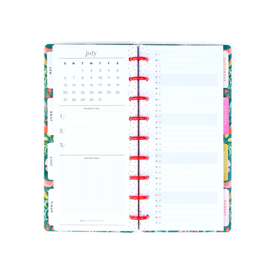 2025 Lush Linens Planner - Skinny Classic Horizontal Layout - 12 Months