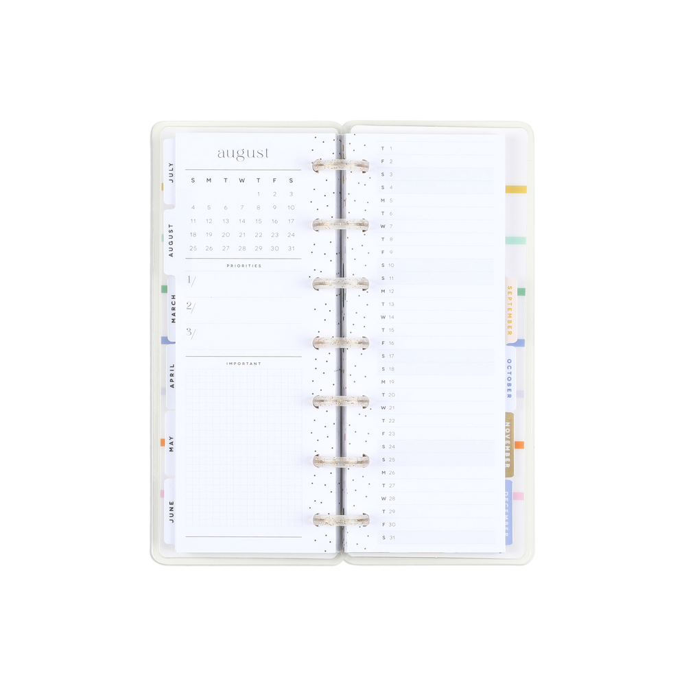 2024 Pastimes Happy Planner - Skinny Mini Horizontal Layout - 12 Month –  The Happy Planner