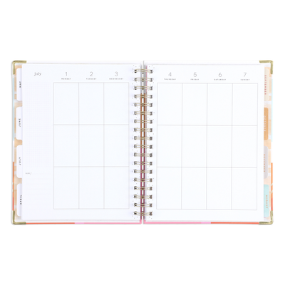 2024 Bright Future Twin Loop Happy Planner - Classic Vertical Layout - 12 Months