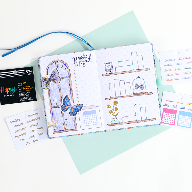 Journaling Monthly Essentials - Tiny Sticker Pad