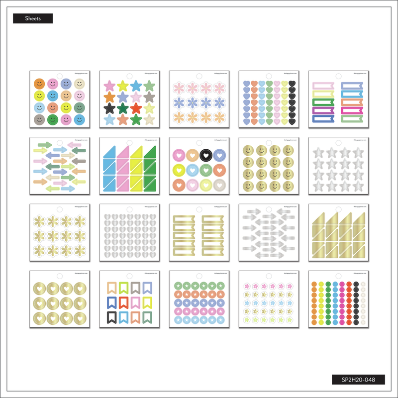 Journaling Fun Icons - Tiny Sticker Pad