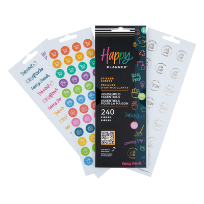 Household Essentials - 8 Sticker Sheets