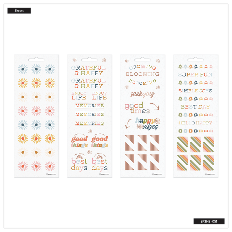 Simple Joys - 8 Sticker Sheets